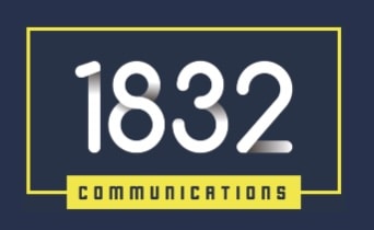 1832 Communications company logo